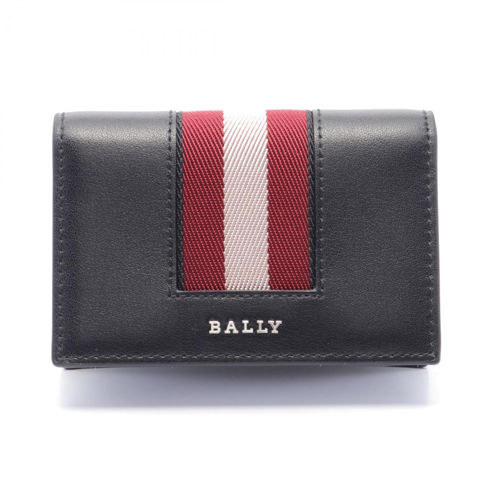 Bally    Leather Card Case (Pre-Owned)