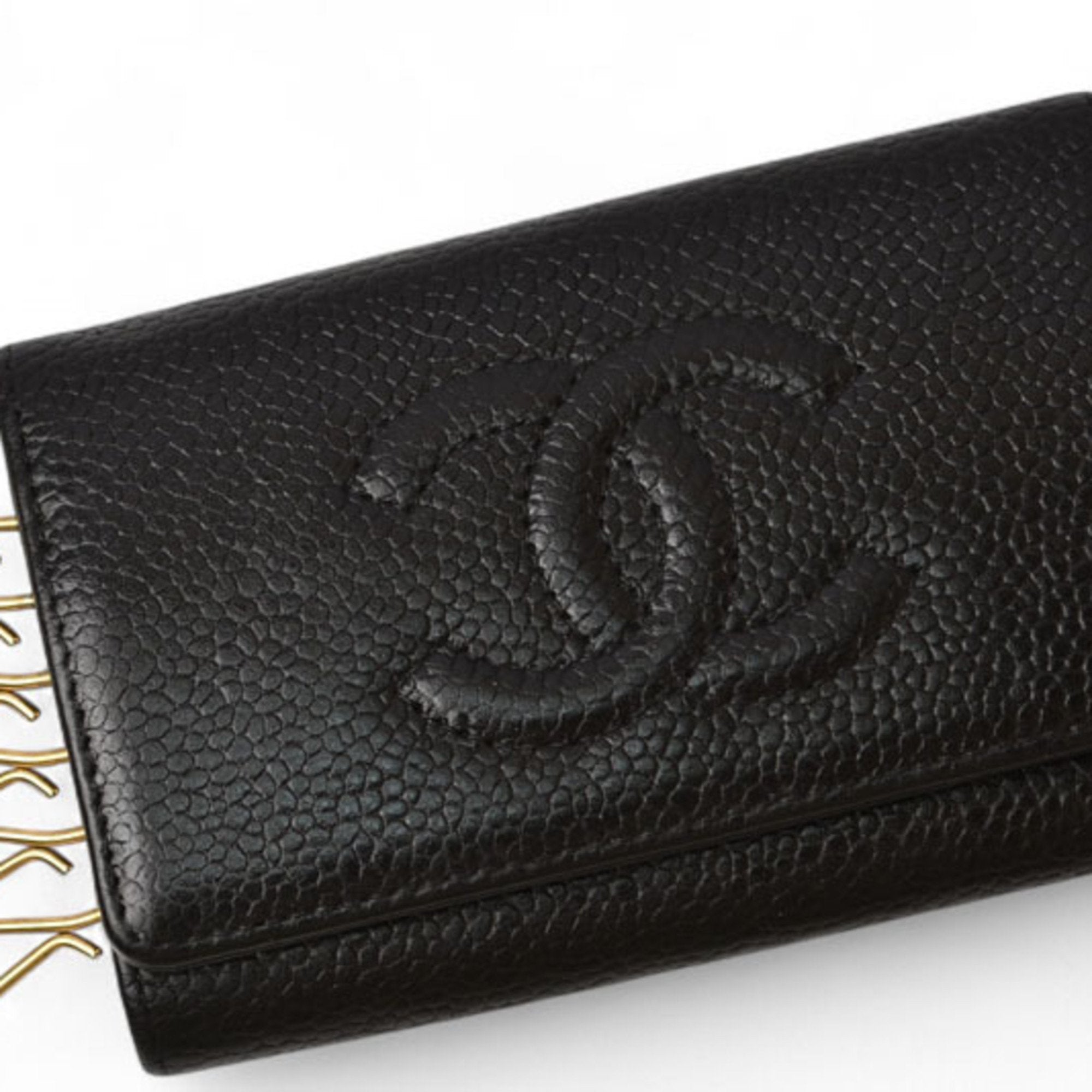 Chanel Grained Calfskin Keycase (Pre-Owned)