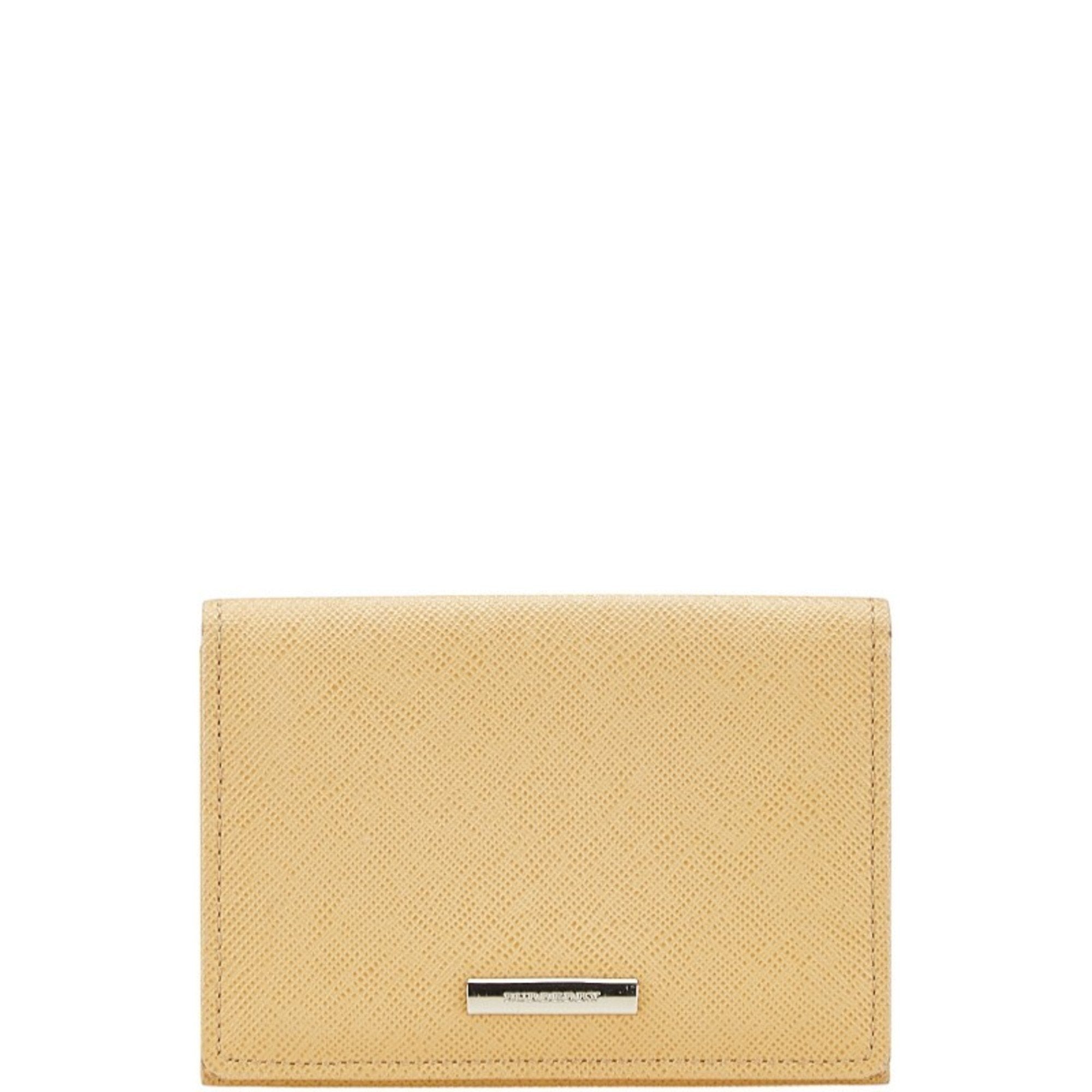 Burberry Leather Card Case (Pre-Owned)