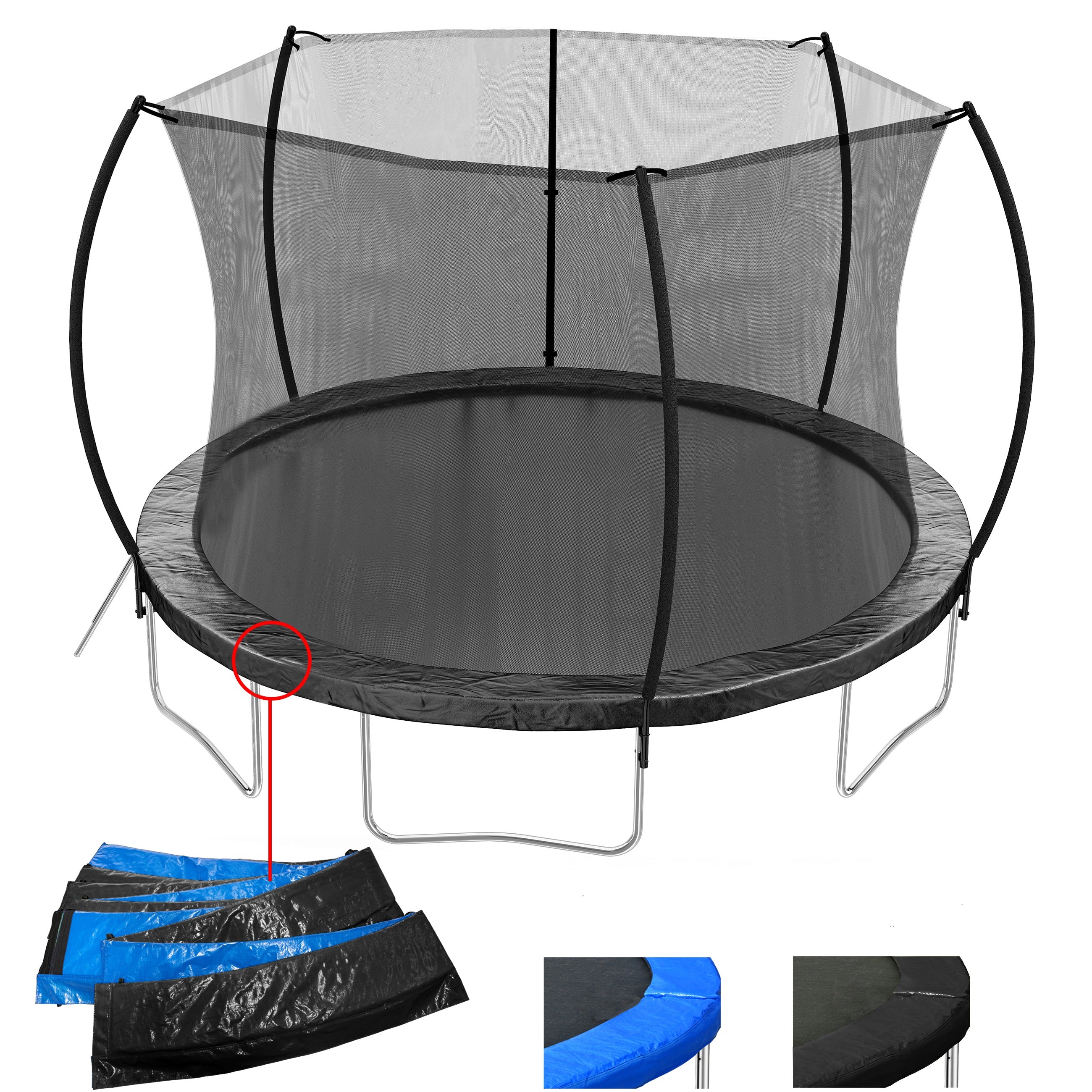 Streamdale 12FT Trampoline with Net and Ladder