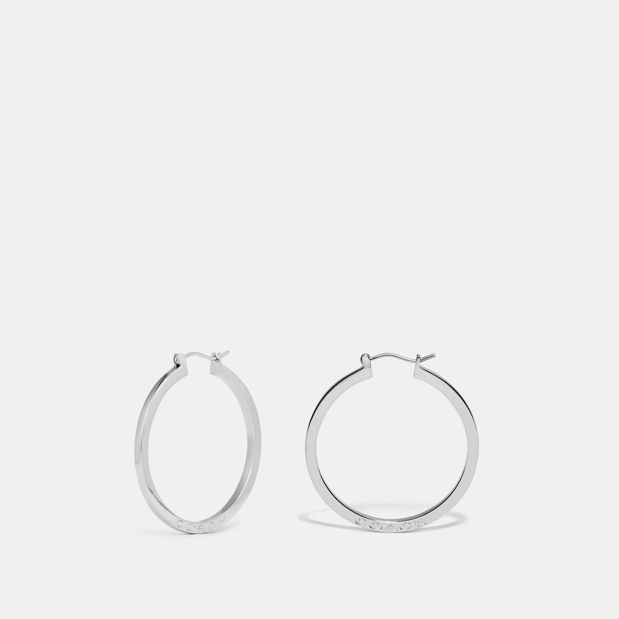 COACH Hoop Earrings
