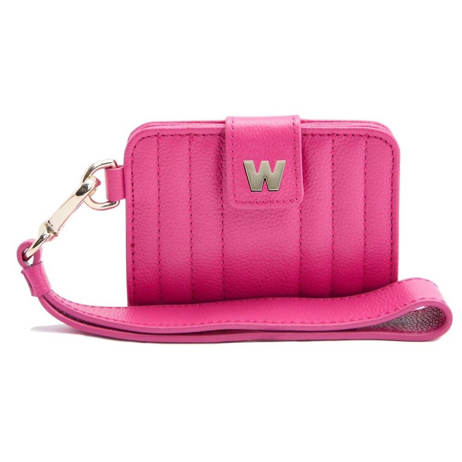 Women's Mimi Credit Card Holder With Wristlet In Pink
