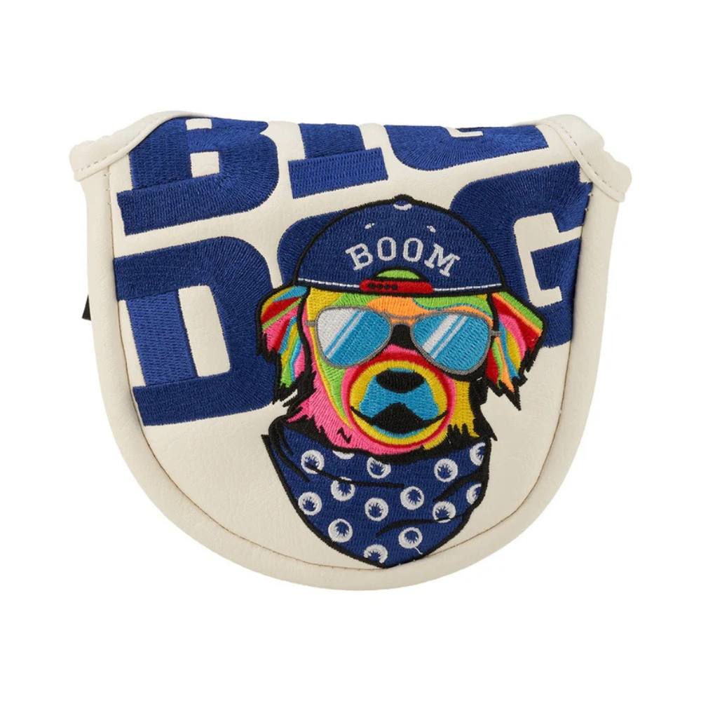 CMC Design Big Dog Mallet Putter Headcover - ICU69351-MAL - White/Blue