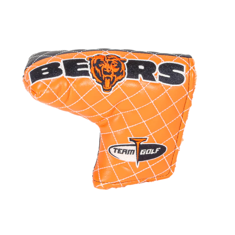 CMC Design Chicago Bears Blade Putter Headcover - Navy/Orange/White