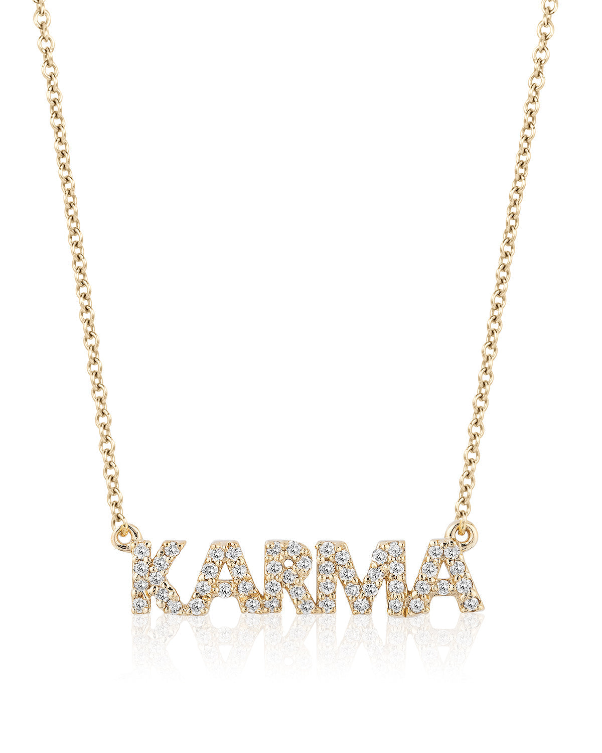 Diamond Karma Necklace
