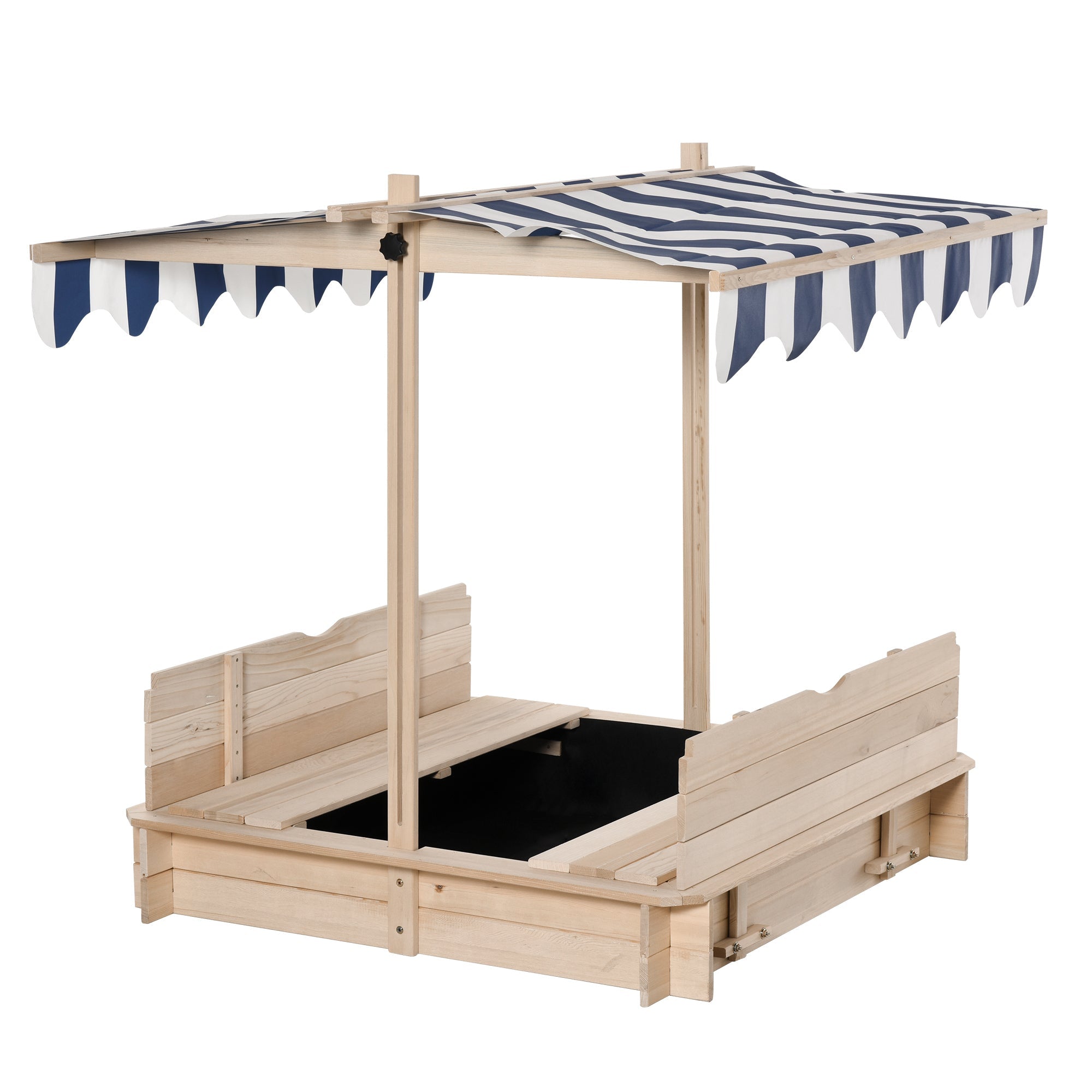 Streamdale Wooden Kids Sandbox with Cover