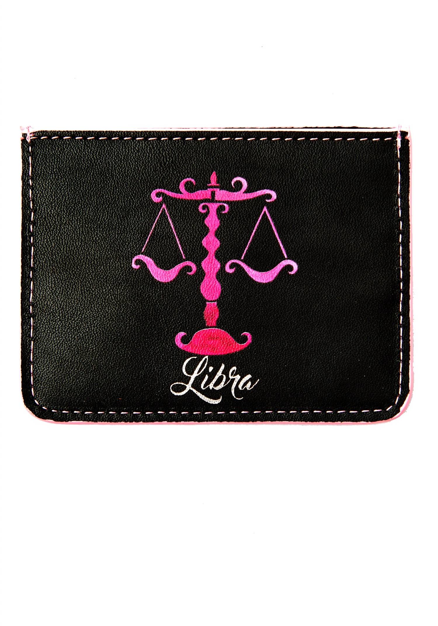 Horoscope Libra Cardholder In Black