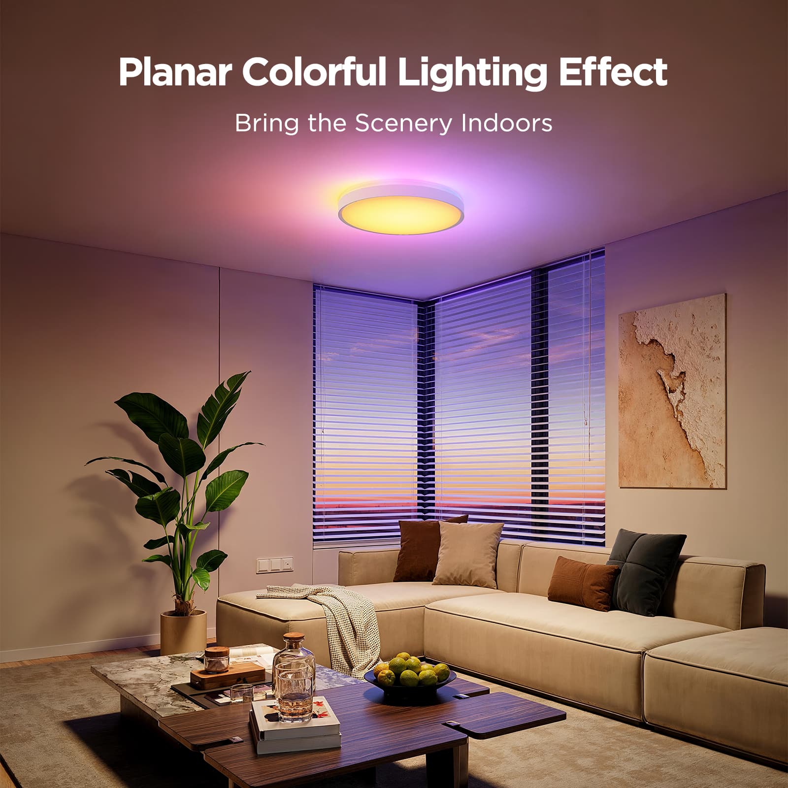 Govee - RGBICWW 15inch Ceiling Light Pro