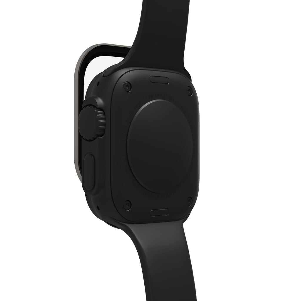 ZAGG - InvisibleShield Glass XTR4 Eco Advanced Edge-to-Edge & Anti-Reflective Screen Protector for Apple Watch Ultra 3/2/1 49mm - Titanium