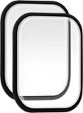 Insignia™ - Hybrid Glass Screen Protectors for Apple Watch 42mm 2024 (2-Pack) - Clear