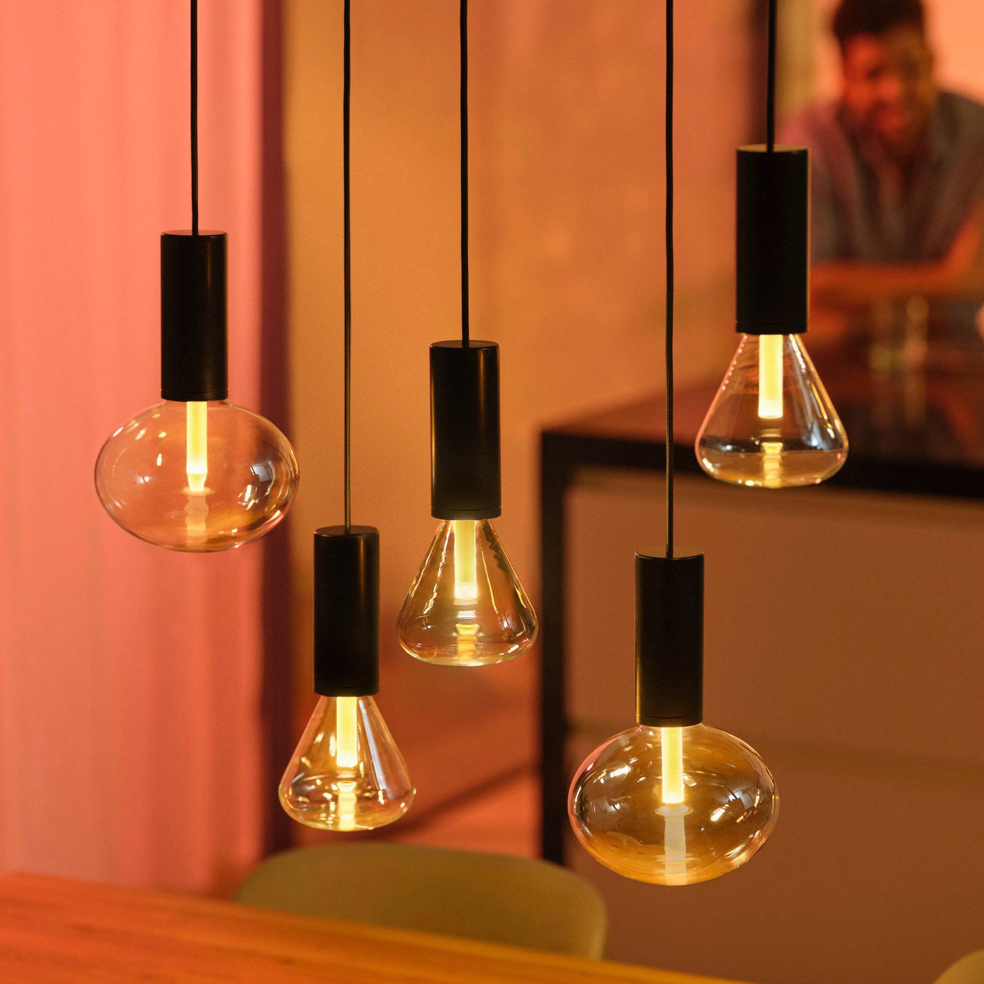 Philips - Hue LightGuide Large Globe G125 - black