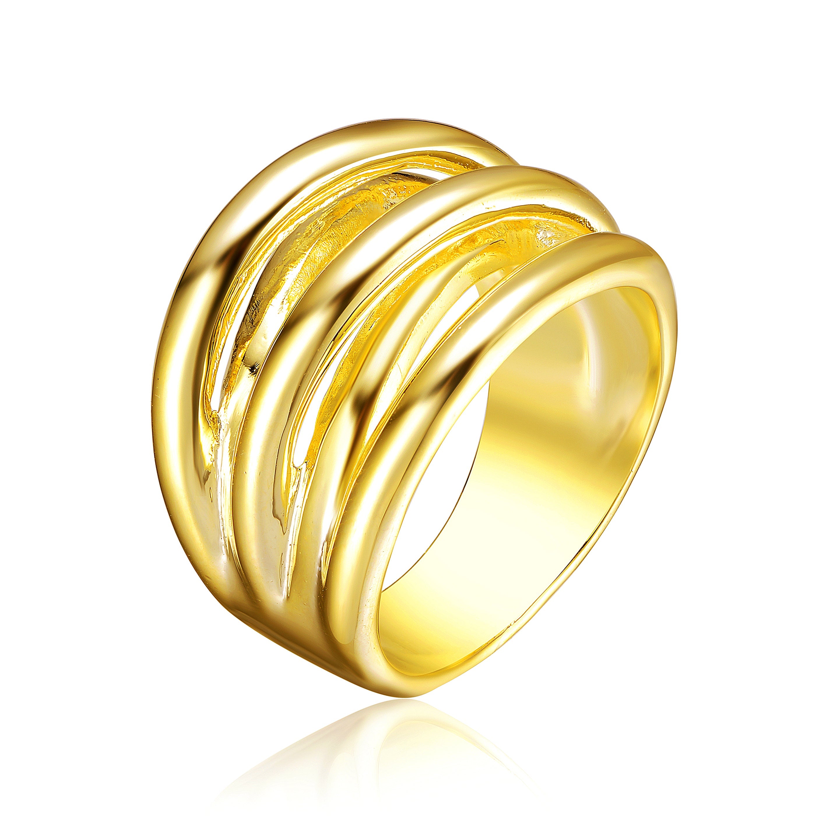 Rachel Glauber Gold Plated ModernRing