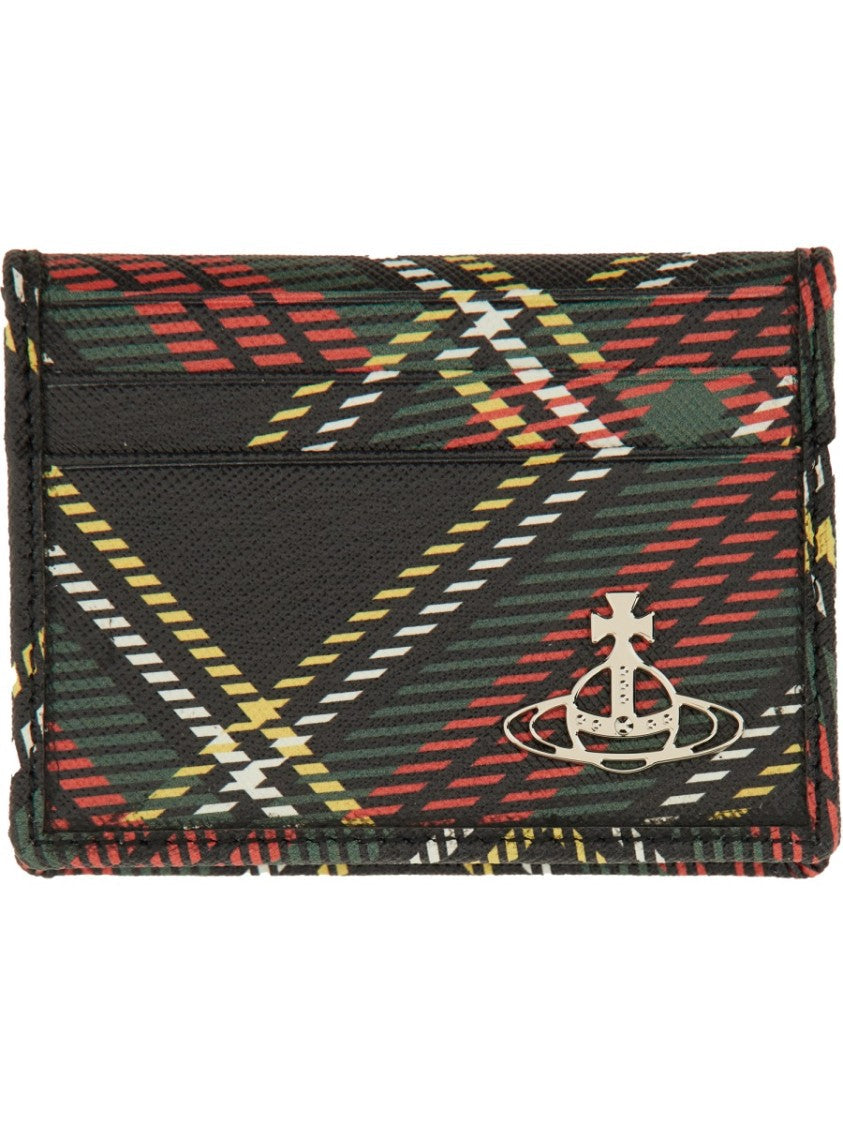 Tartan Plaid Bi-Fold Card Holder