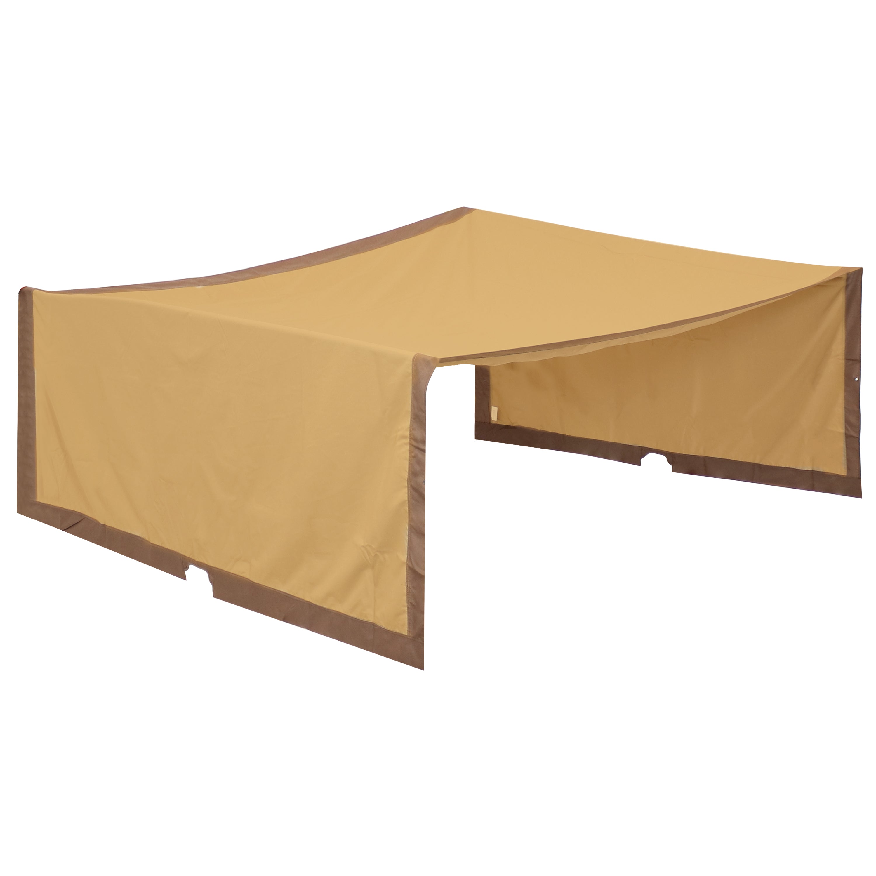 Sunnydaze 9 x 12 Polyester Retractable Pergola Canopy Shade