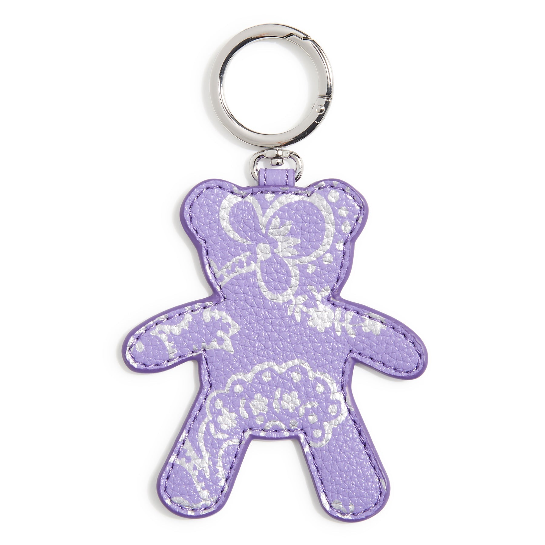 Outlet Faux Leather Bear Bag Charm