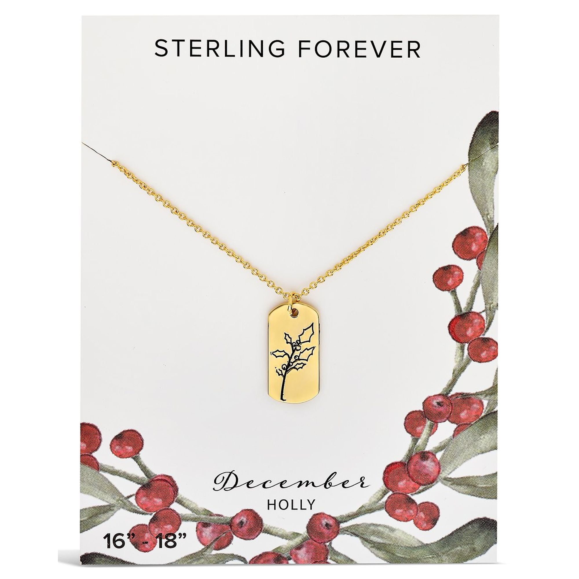 Birth Flower Pendant