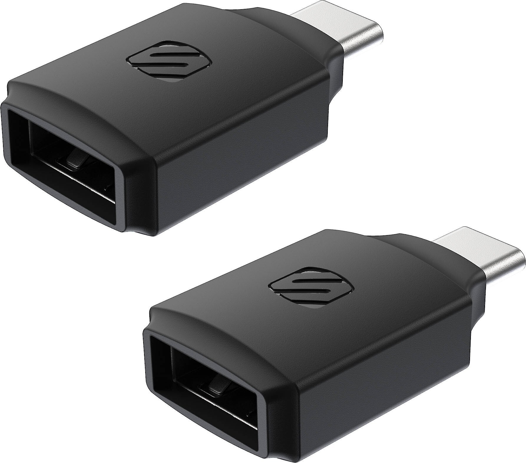 Scosche StrikeLine(tm) USB-A to USB-C Adapter