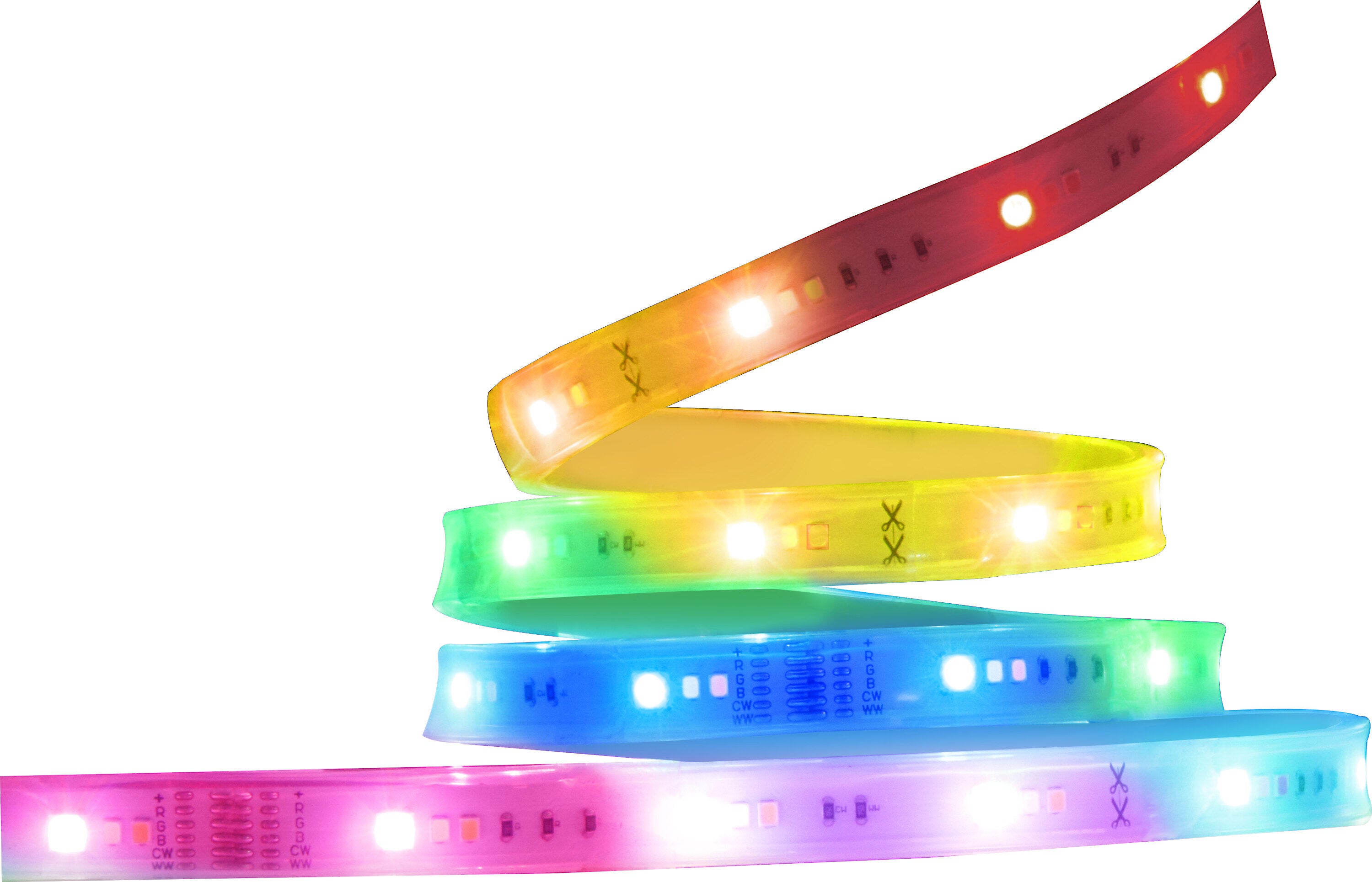 Satco Starfish T20 RGB and Tunable White LED Outdoor Tape Light (16 feet)