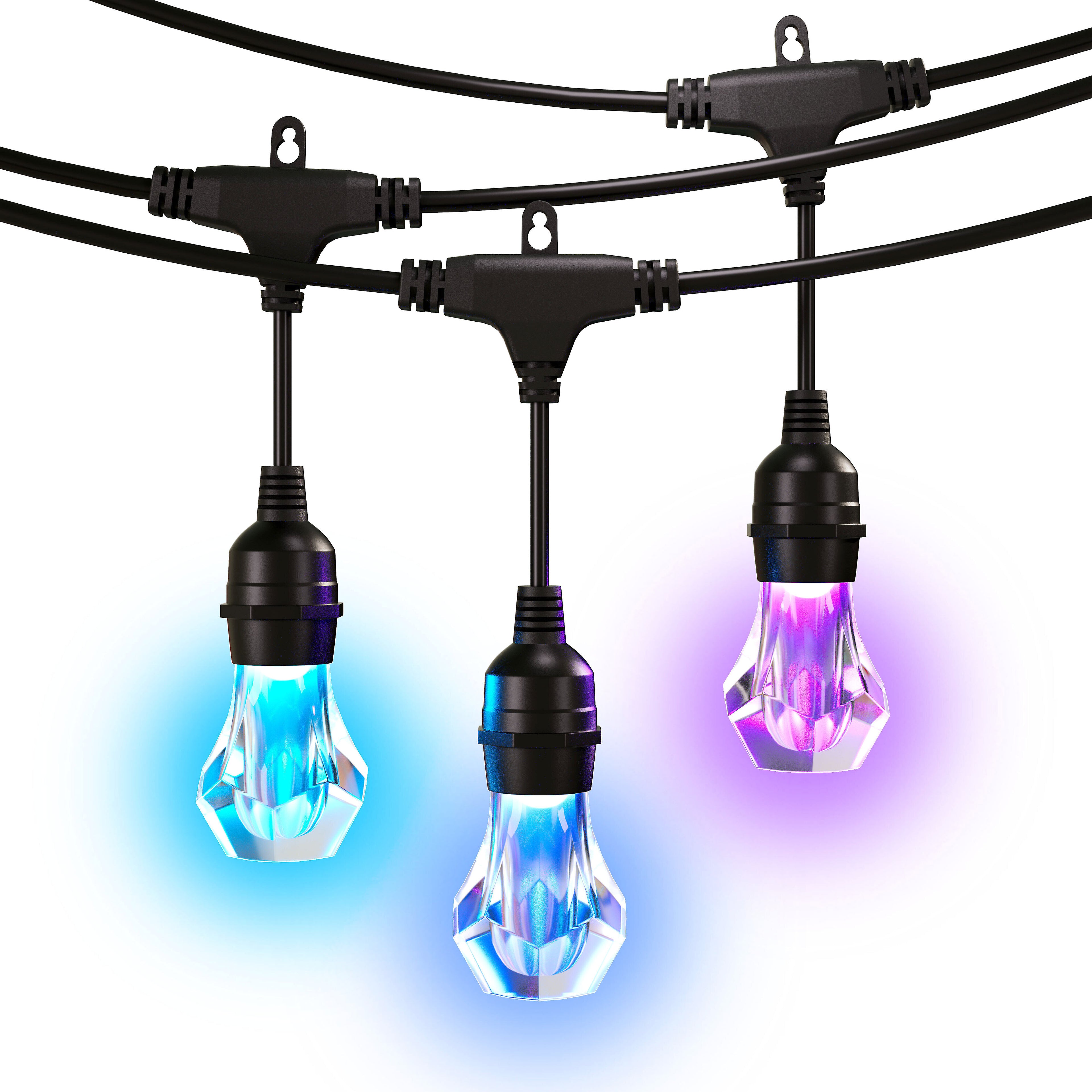 Nanoleaf Essentials Matter Multicolor Outdoor String Lights Smarter Kit