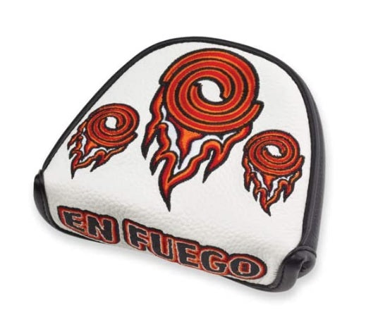 Odyssey Golf En Fuego Leather Mallet Putter Headcover - New 2021