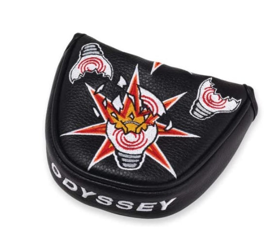 Odyssey Golf Lights Out Leather Mallet Putter Headcover - New 2021